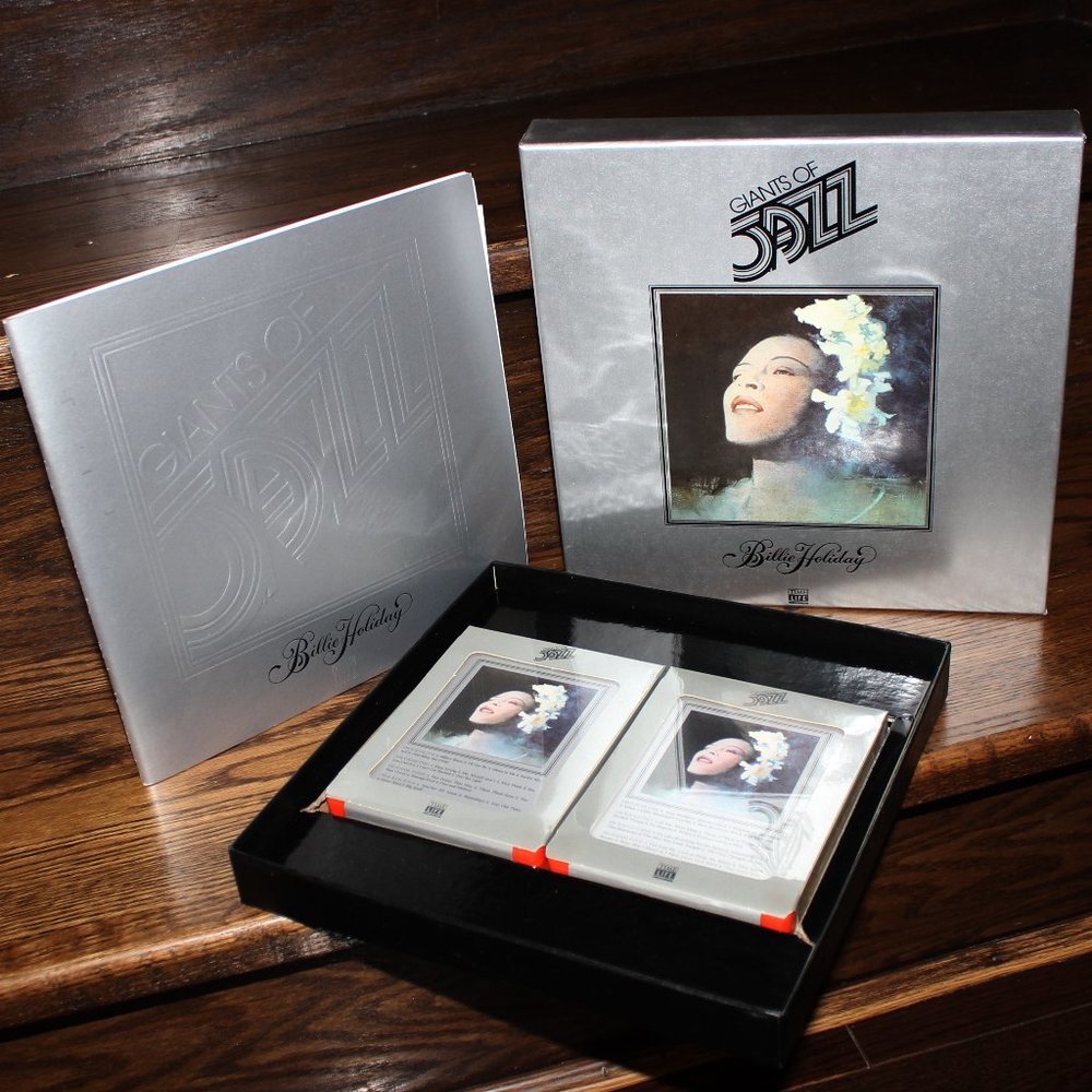 sealed 1979 Billie Holiday Giants of Jazz 8-Track tape box set Time Life STL-J03